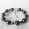 Shungite bracelet  "Roksolana"