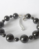 Shungite bracelet  "Roksolana"