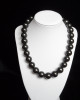 Shungite necklace – 16mm/27pcs.