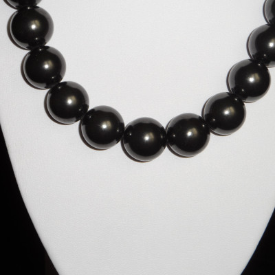 Shungite necklace – 9mm/50pcs.