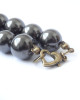 Shungite necklace – 12mm/42pcs.