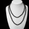 Shungite necklace – 6mm/133pcs.