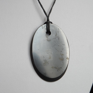 Shungite pendant «Oval»