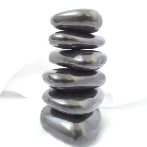 Shungite Cairn, Shungite Inukshuk, Cairn, stones for meditation