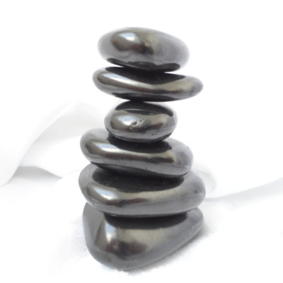 Shungite Cairn, Shungite Inukshuk, Cairn, stones for meditation