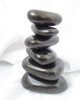 Shungite Cairn, Shungite Inukshuk, Cairn, stones for meditation