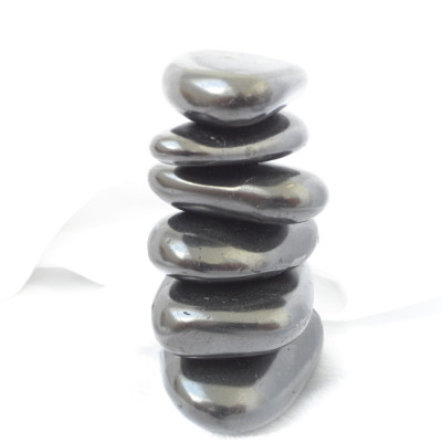 Shungite Cairn, Shungite Inukshuk, Cairn, stones for meditation