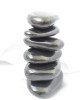 Shungite Cairn, Shungite Inukshuk, Cairn, stones for meditation