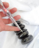 Shungite Cairn, Shungite Inukshuk, Cairn, stones for meditation