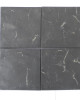 Unpolished shungite tile 100x100x10mm