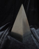 High polished shungite pyramid (7 cm)