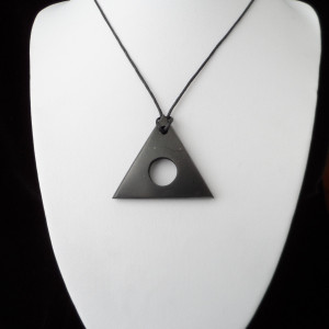 Shungite pendant «Triangle» 