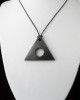 Shungite pendant «Triangle» 