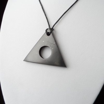 Shungite pendant «Triangle» 