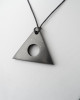 Shungite pendant «Triangle» 