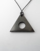 Shungite pendant «Triangle» 