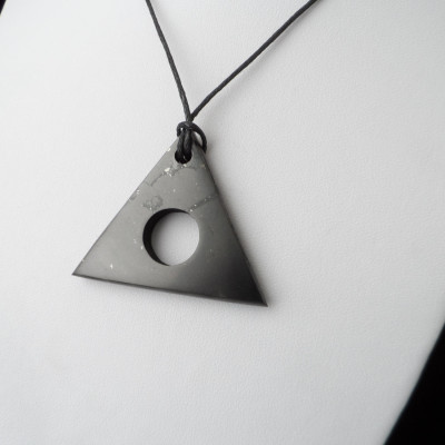 Shungite pendant «Triangle» 