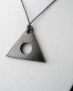 Shungite pendant «Triangle» 