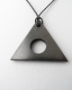 Shungite pendant «Triangle» 