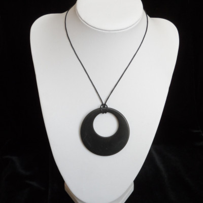 Shungite pendant «Hoop» (New)