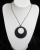 Shungite pendant «Hoop» (New)